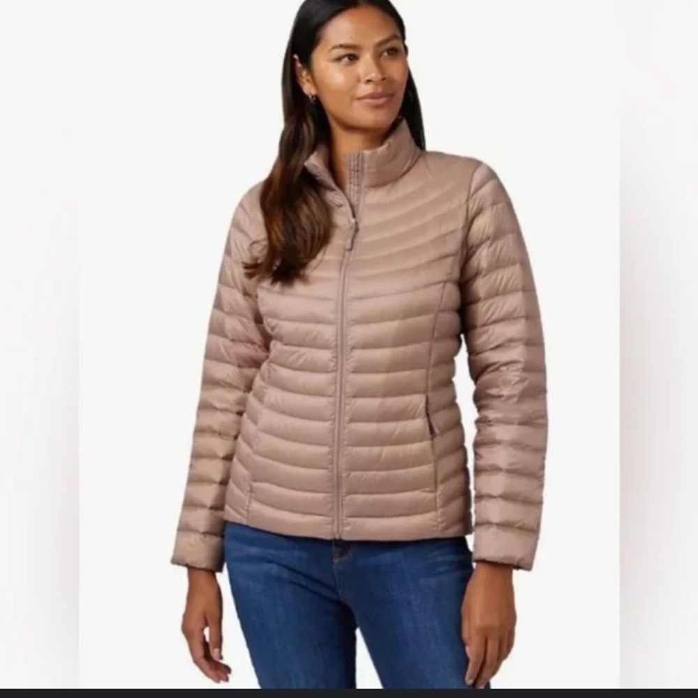 32 Degrees Women's Light Brown Puffer Jacket